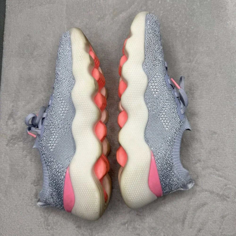 Skechers GO WALK Massage Fit Upsurge Gray Pink Sneakers Women 7.5 124905